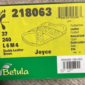 Betula by Birkenstock Joyce sandals size 37 worn a few times as you can tell.